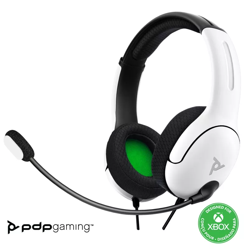 PDP LVL40 Headset Ενσύρματο Headband Gaming λευκό