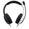 PDP LVL40 Headset Ενσύρματο Headset Headband Gaming μαύρο, λευκό