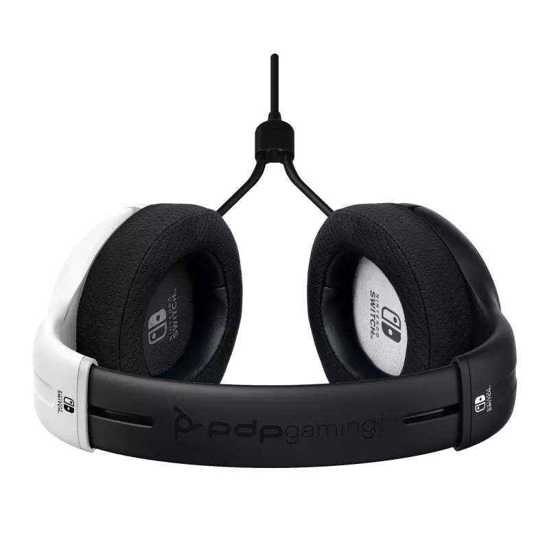 PDP LVL40 Headset Ενσύρματο Headset Headband Gaming μαύρο, λευκό