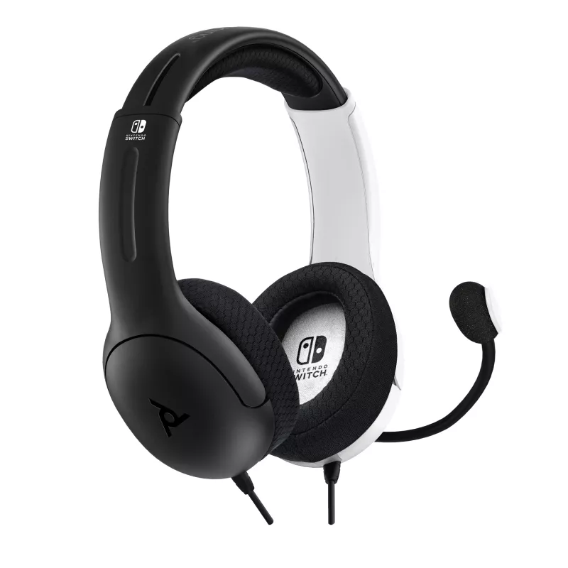 PDP LVL40 Headset Ενσύρματο Headset Headband Gaming μαύρο, λευκό