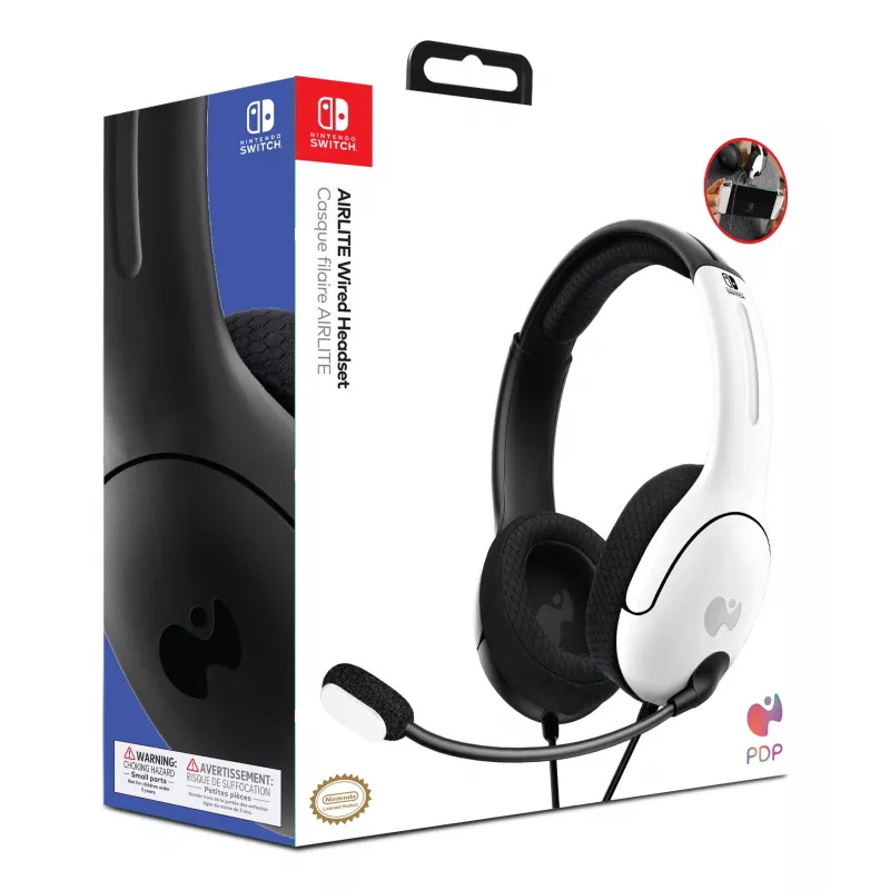 PDP LVL40 Headset Ενσύρματο Headset Headband Gaming μαύρο, λευκό