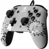 PDP REMATCH: Comic Attack μαύρο, γκρι, λευκό USB Gamepad Αναλογικό / Ψηφιακό Nintendo Switch, Nintendo Switch OLED