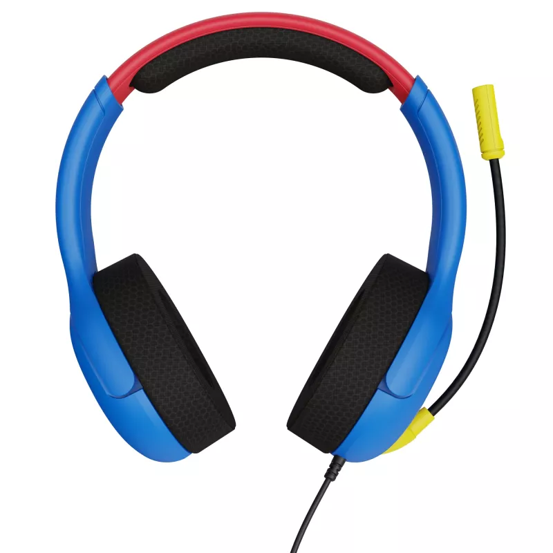 PDP LVL40 Headset Ενσύρματο Head-band Gaming Μπλε, Κόκκινο