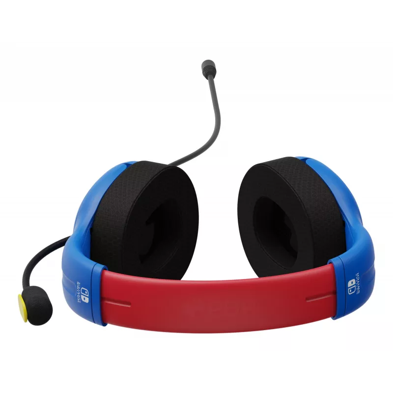 PDP LVL40 Headset Ενσύρματο Head-band Gaming Μπλε, Κόκκινο