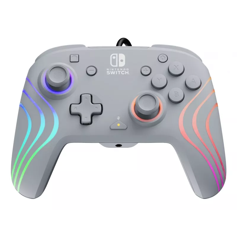 PDP Afterglow Wave Γκρι USB Gamepad Αναλογικό / Ψηφιακό Nintendo Switch, Nintendo Switch OLED