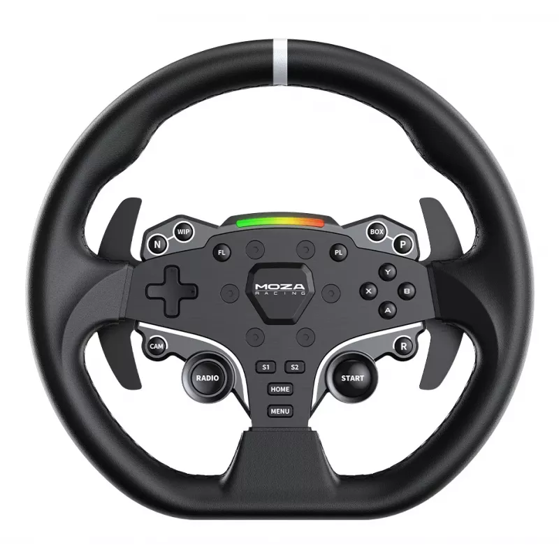 MOZA RS20 Gaming Χειριστήριο Μαύρο Τιμόνι + Πεντάλ PC
