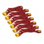 APC Power Cord Kit (6 τεμ.), με ασφάλιση, C13 σε C14, 1,8 m, κόκκινο