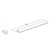 Multibrackets M Universal κάλυμμα καλωδίου μαύρο πλάτος 18 mm μήκος 1600 mm