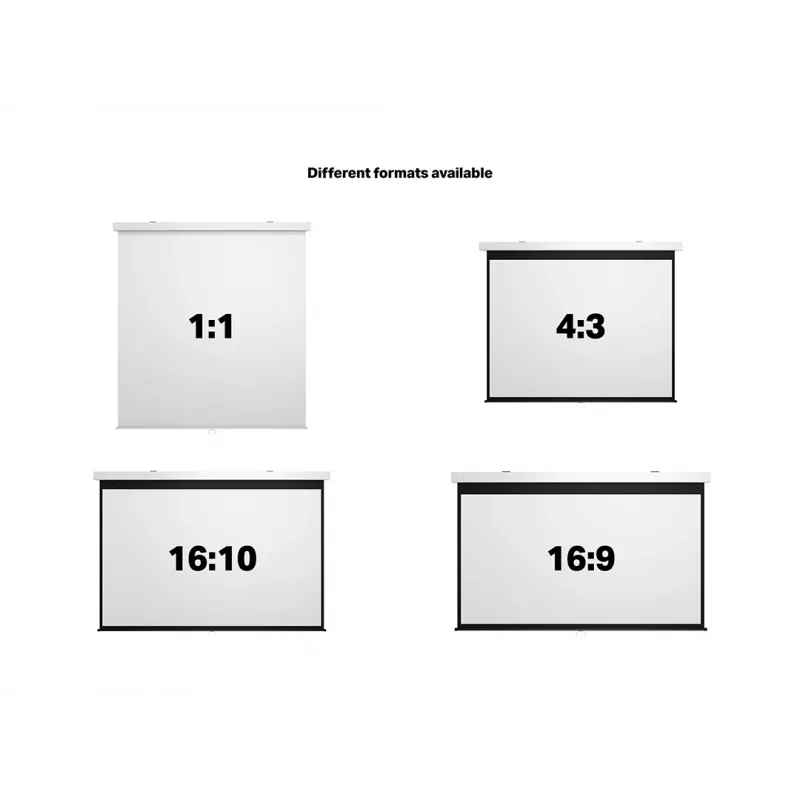 Multibrackets M 1:1 Χειροκίνητη οθόνη προβολής 200x200, 112 ίντσες White Edition