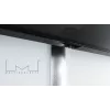Multibrackets M κάλυμμα καλωδίου SS μαύρο 75 mm Π - 1600 mm Μ