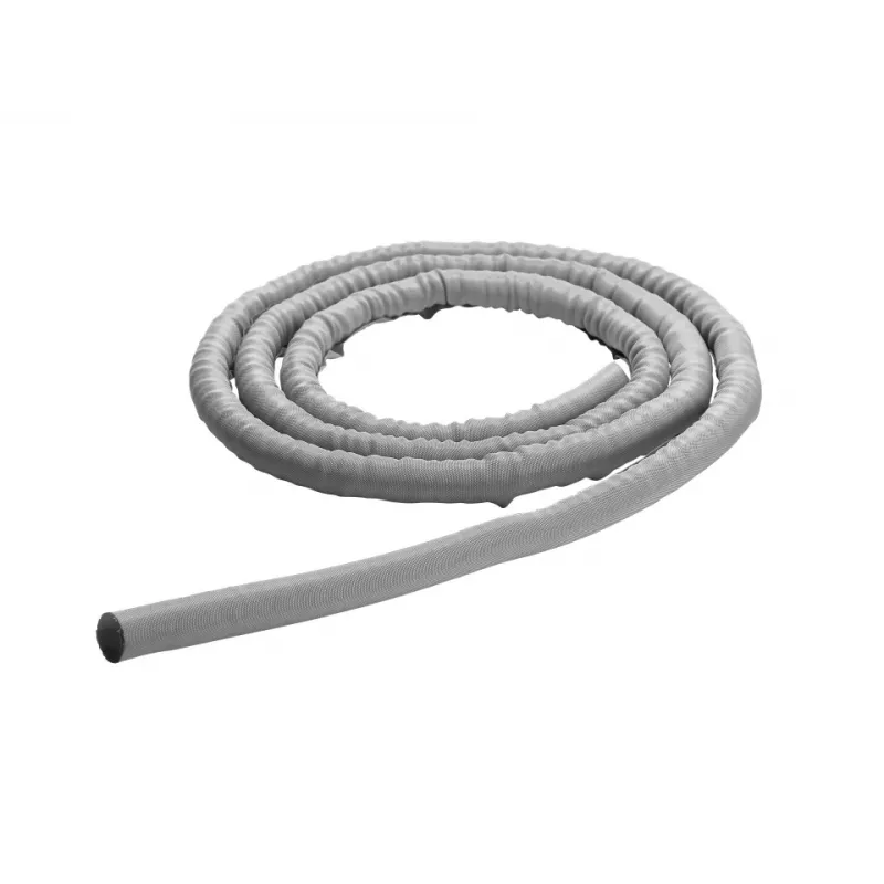 Καλώδιο σωλήνας Multibrackets M Universal αυτοτυλιγόμενο 19 mm ασημί 25 m, πολυεστέρας, -50–150°C