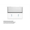 Multibrackets M χειροκίνητη οθόνη προβολής 16:10 232,6x145,4, 108 ίντσες