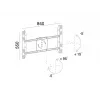 Βάση οθόνης Public Display Stand MULTIBRACKETS M – μαύρο, υποστηρίζει έως 60 kg, VESA 200x200–800x400