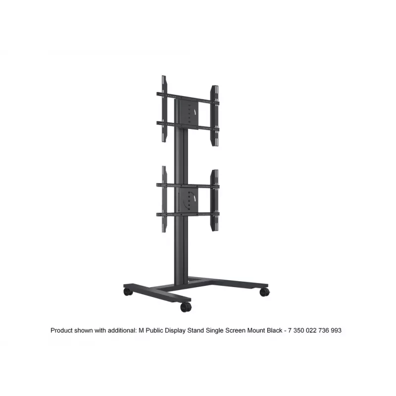 Βάση οθόνης Public Display Stand MULTIBRACKETS M – μαύρο, υποστηρίζει έως 60 kg, VESA 200x200–800x400