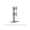 Βάση οθόνης Public Display Stand MULTIBRACKETS M – μαύρο, υποστηρίζει έως 60 kg, VESA 200x200–800x400
