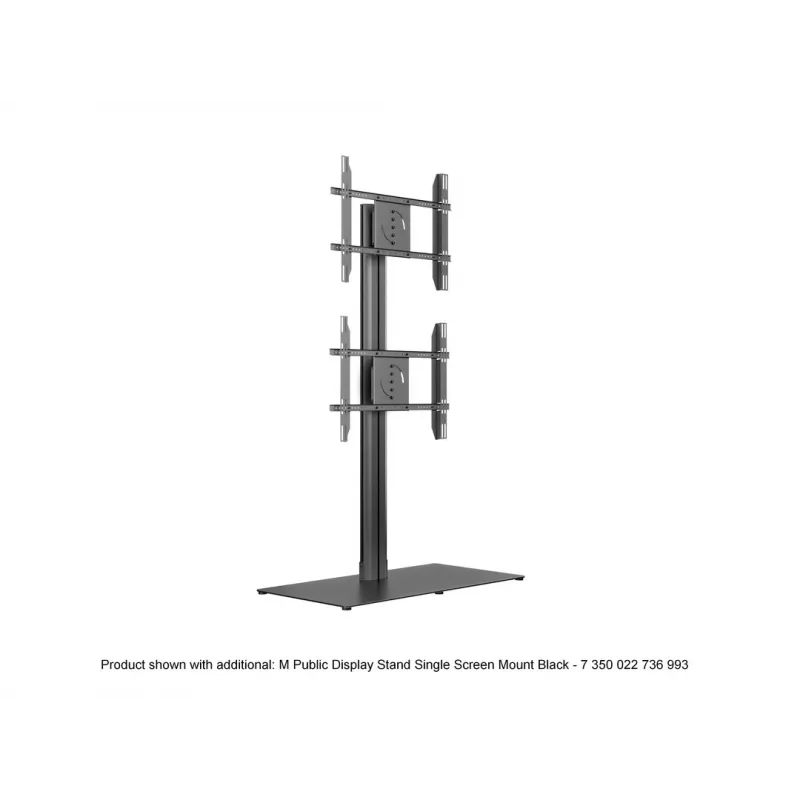 Βάση οθόνης Public Display Stand MULTIBRACKETS M – μαύρο, υποστηρίζει έως 60 kg, VESA 200x200–800x400