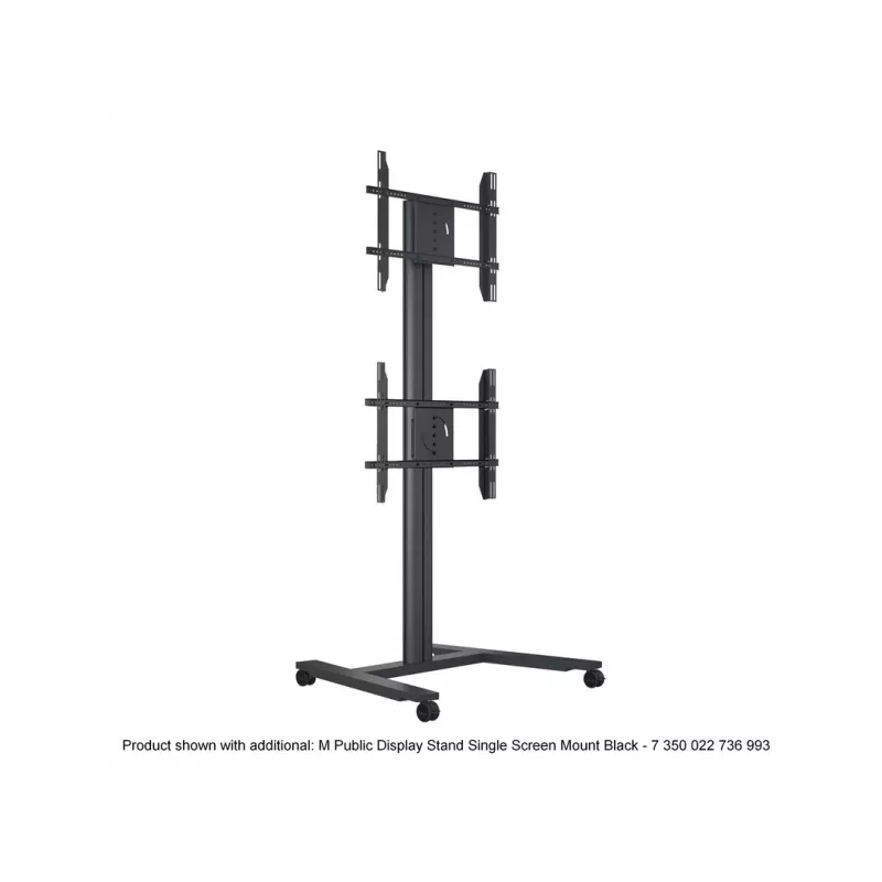 Βάση οθόνης Public Display Stand MULTIBRACKETS M – μαύρο, υποστηρίζει έως 60 kg, VESA 200x200–800x400