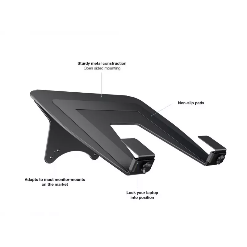 Βάση laptop Multibrackets M Laptop Holder Gas Lift Arm μαύρο
