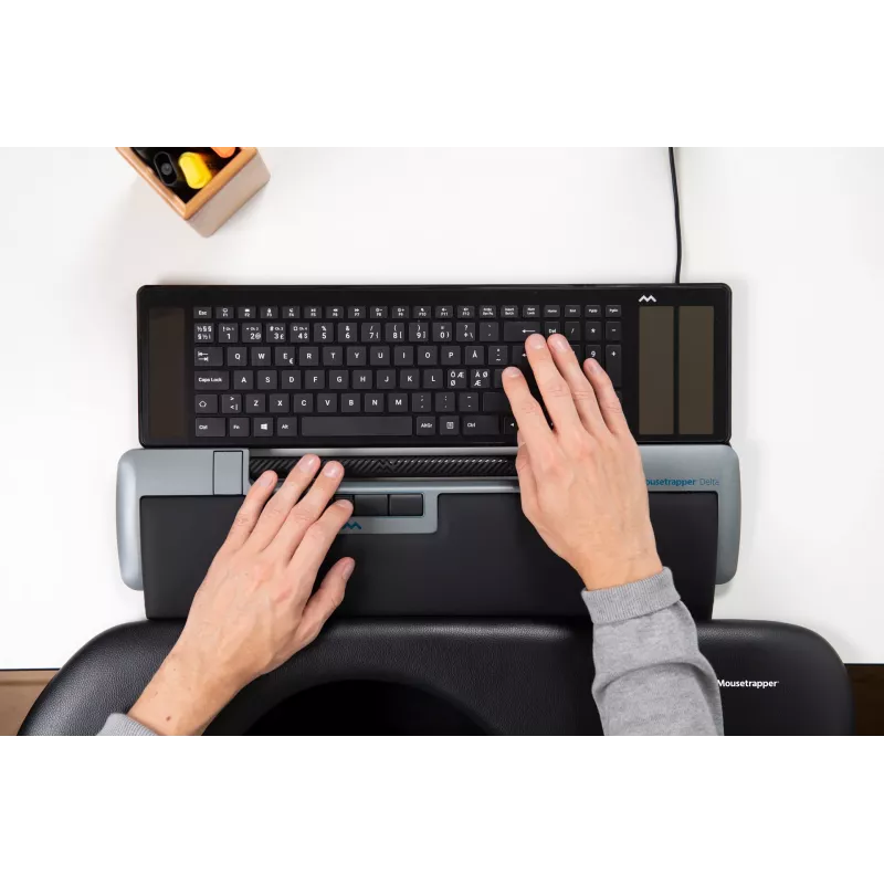 Mousetrapper Delta ποντίκι γκρι Extended USB-A