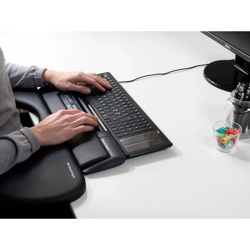 Mousetrapper Delta ποντίκι μαύρο Regular USB-A, USB Type-A, 4000 DPI, μαύρο
