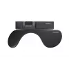 Υποβραχιόνιο Mousetrapper Armrest Asymmetric — τεχνητό δέρμα, μαύρο, 680×205×20 mm