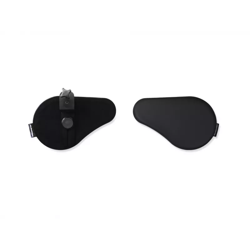 Στήριγμα καρπού Mousetrapper Armrest Split – τεχνητό δέρμα, μαύρο, 305×195×24 mm