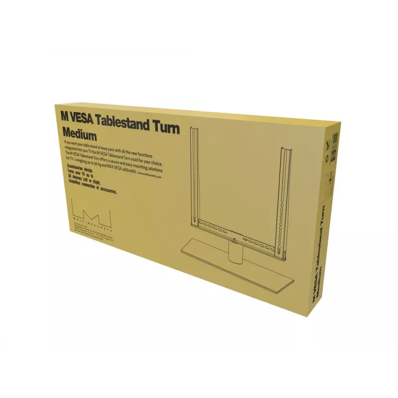 Βάση γραφείου Multibrackets M VESA Tablestand Turn μαύρη Medium MAX 400x400