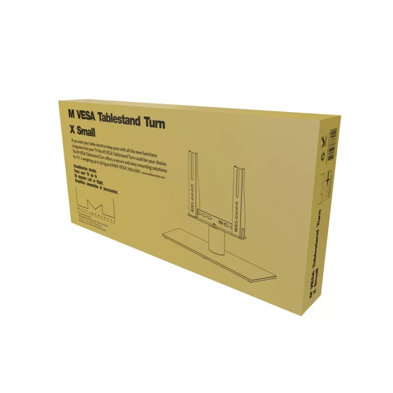 Βάση γραφείου Multibrackets M VESA Tablestand Turn μαύρη X Small MAX 200x200