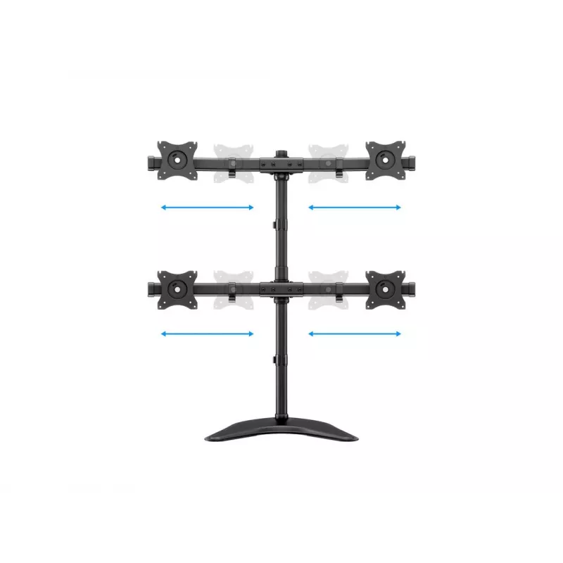 Multibrackets M Deskstand Basic Quad βάση ελεύθερης τοποθέτησης 32 kg 15-27 ίντσες