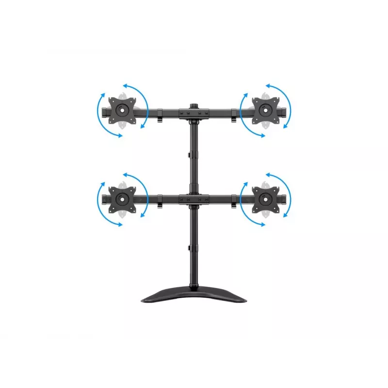 Multibrackets M Deskstand Basic Quad βάση ελεύθερης τοποθέτησης 32 kg 15-27 ίντσες