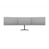 Βάση οθόνης γραφείου MULTIBRACKETS M Deskstand Basic Triple — 3 θέσεων, VESA 75x75–100x100, υποστηρίζει έως 24 kg, για οθόνες 15 έως 27 ιντσών, μαύρη