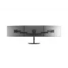 Βάση οθόνης γραφείου MULTIBRACKETS M Deskstand Basic Triple — 3 θέσεων, VESA 75x75–100x100, υποστηρίζει έως 24 kg, για οθόνες 15 έως 27 ιντσών, μαύρη
