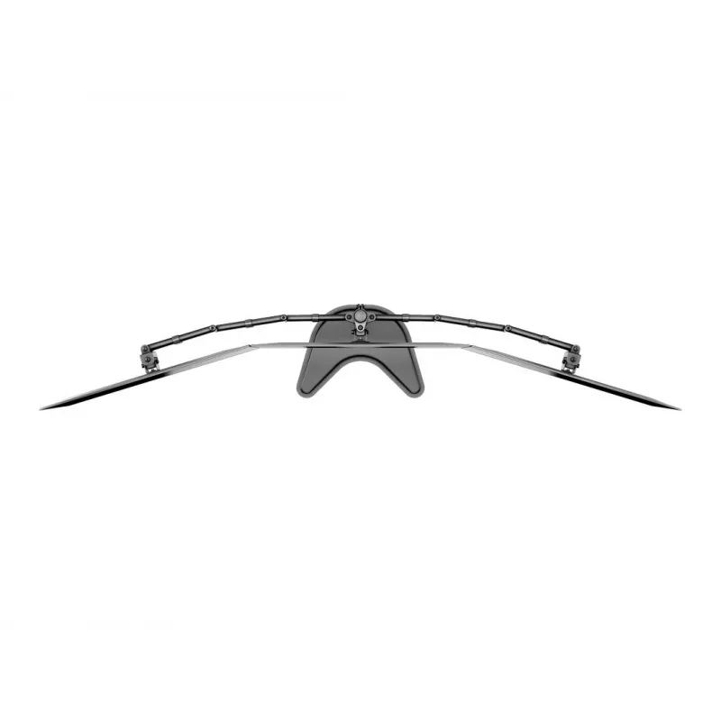 Βάση οθόνης γραφείου MULTIBRACKETS M Deskstand Basic Triple — 3 θέσεων, VESA 75x75–100x100, υποστηρίζει έως 24 kg, για οθόνες 15 έως 27 ιντσών, μαύρη