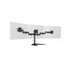 Βάση οθόνης γραφείου MULTIBRACKETS M Deskstand Basic Triple — 3 θέσεων, VESA 75x75–100x100, υποστηρίζει έως 24 kg, για οθόνες 15 έως 27 ιντσών, μαύρη