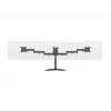 Βάση οθόνης γραφείου MULTIBRACKETS M Deskstand Basic Triple — 3 θέσεων, VESA 75x75–100x100, υποστηρίζει έως 24 kg, για οθόνες 15 έως 27 ιντσών, μαύρη