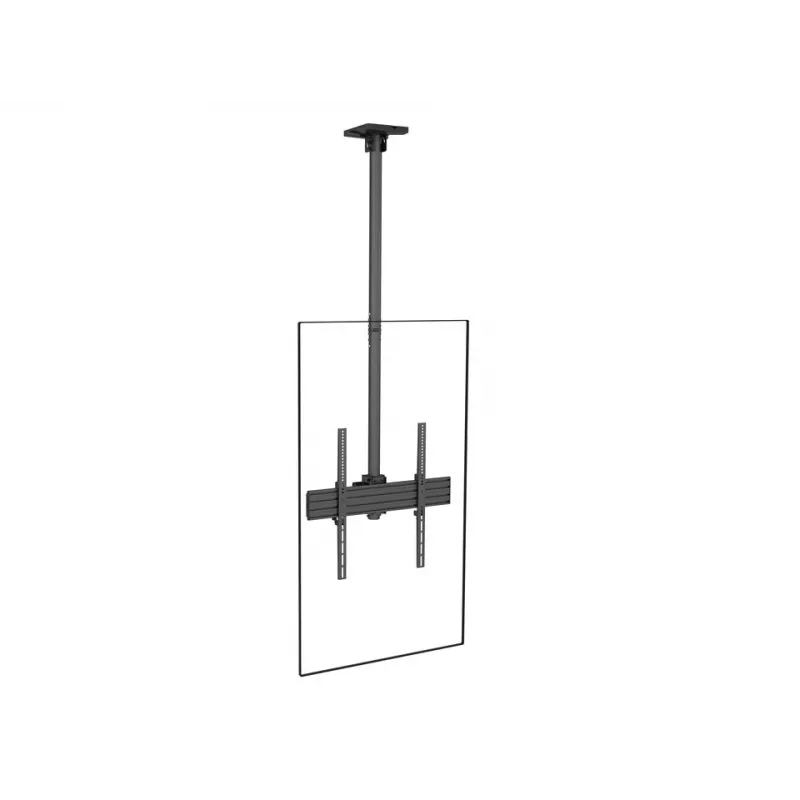Βραχίονας τοποθέτησης επίπεδης οθόνης Multibrackets M Pro Series Fixed Arms 600 mm, χάλυβας, μαύρος, συσκευασία 2 τεμ.