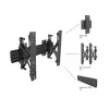 Επιτοίχια βάση Multibrackets M Wallmount Pro MBW1U μαύρη 30 kg 40-65 ίντσες