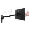 Βάση γραφείου Multibrackets M VESA Deskmount Officeline Single II μαύρο