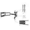 Multibrackets M Universal Long Reach Arm 1010mm HD Single 40kg 42-75 ίντσες