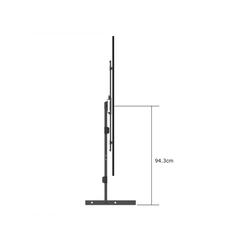 Multibrackets M Universal Long Reach Arm 1010mm HD Single 40kg 42-75 ίντσες