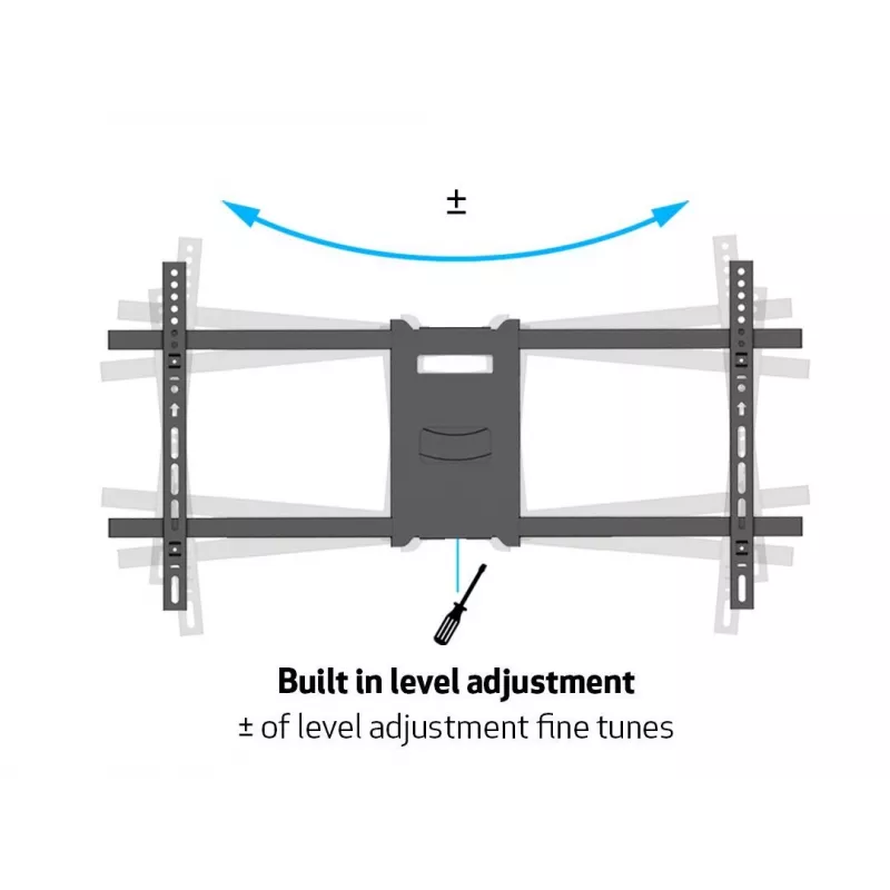 Multibrackets M Universal Long Reach Arm 1010mm HD Single 40kg 42-75 ίντσες
