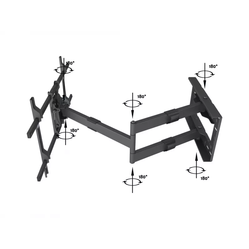 Multibrackets M Universal Long Reach Arm 1010mm HD Single 40kg 42-75 ίντσες