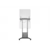 Multibrackets M Motorized Floorstand 120 kg μαύρο με ντουλάπι & ράφι κάμερας