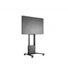 Multibrackets M Motorized Floorstand 120 kg μαύρο με ντουλάπι & ράφι κάμερας