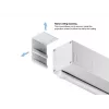 Multibrackets M 1:1 χειροκίνητη οθόνη προβολής 240x240, 135 ίντσες White Edition