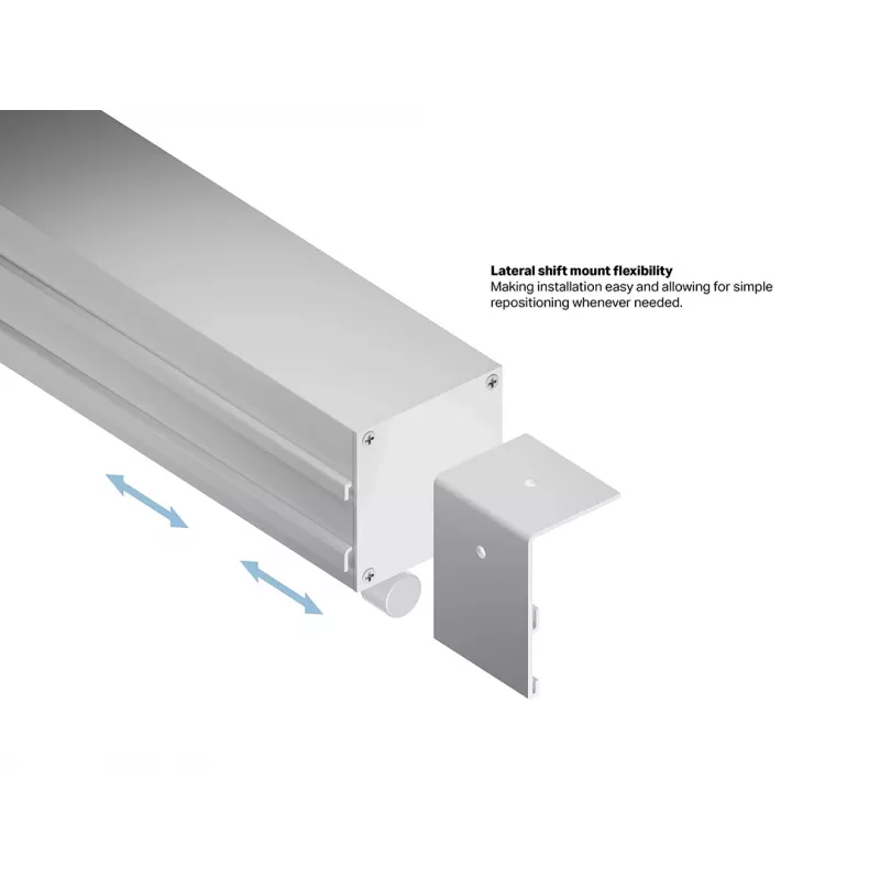 Multibrackets M 1:1 χειροκίνητη οθόνη προβολής 240x240, 135 ίντσες White Edition