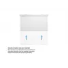 Multibrackets M 1:1 χειροκίνητη οθόνη προβολής 240x240, 135 ίντσες White Edition