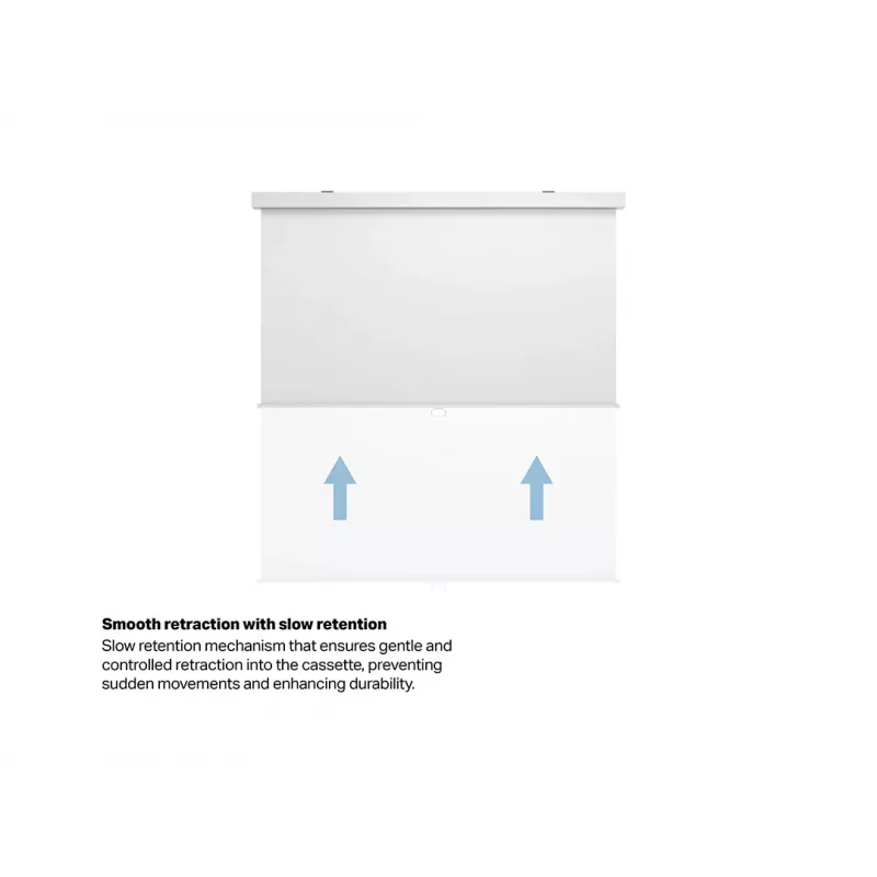 Multibrackets M 1:1 χειροκίνητη οθόνη προβολής 240x240, 135 ίντσες White Edition