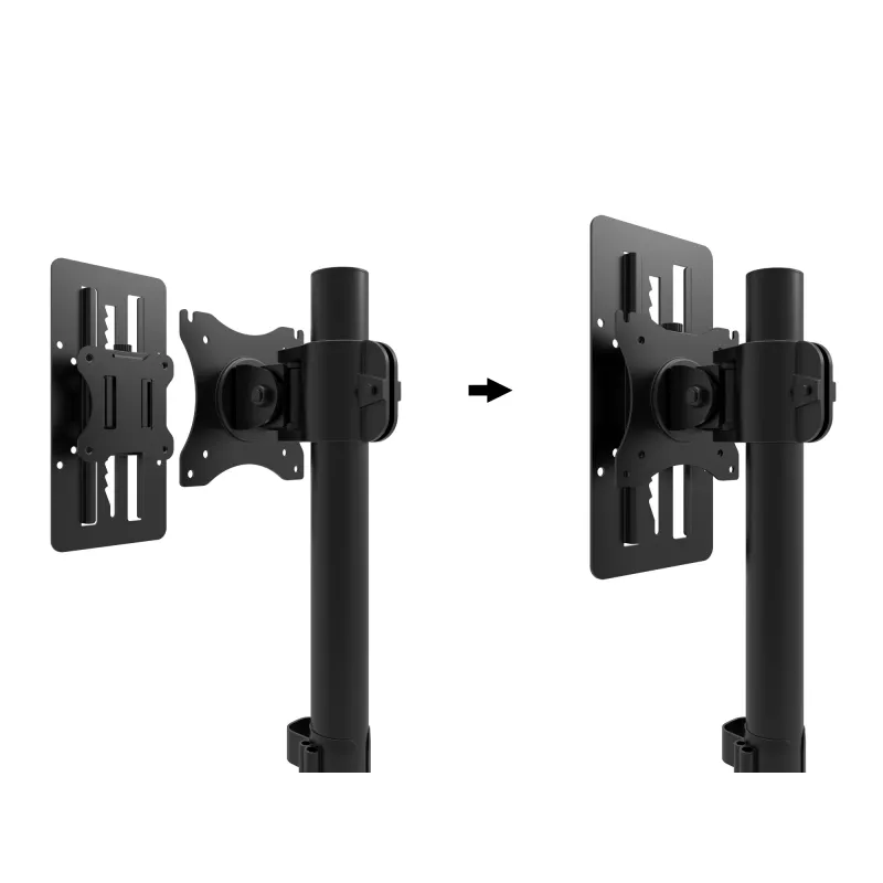 Multibrackets M VESA Monitor Slider μαύρο σφιγκτήρας 8 kg 13 έως 27 ίντσες