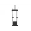 Multibrackets M μοτοριζόμενη βάση δαπέδου 120 kg μαύρο με ράφι κάμερας
